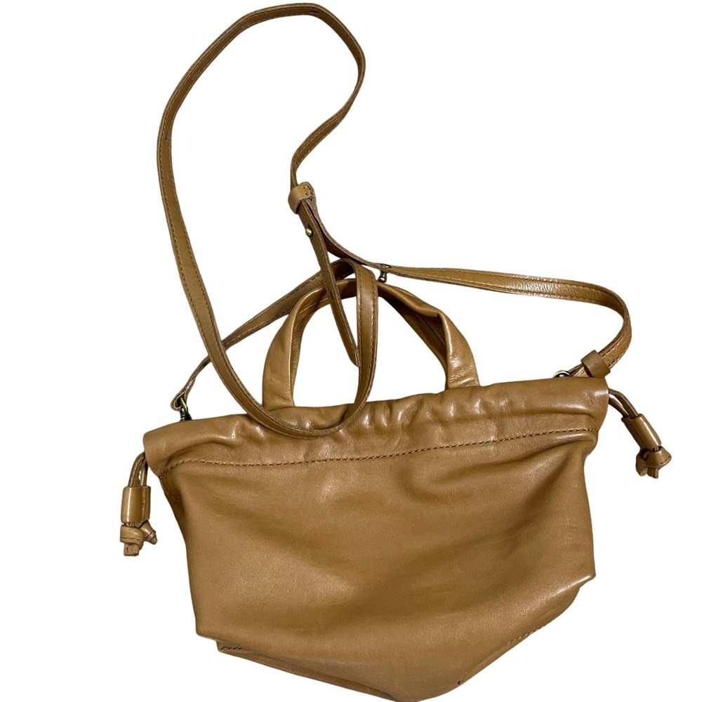Madewell Sydney Crossbody Bag English Saddle Brown Leather Mini Shoulder Purse